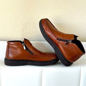 Men's Ecco shoes leather brown size 7.5